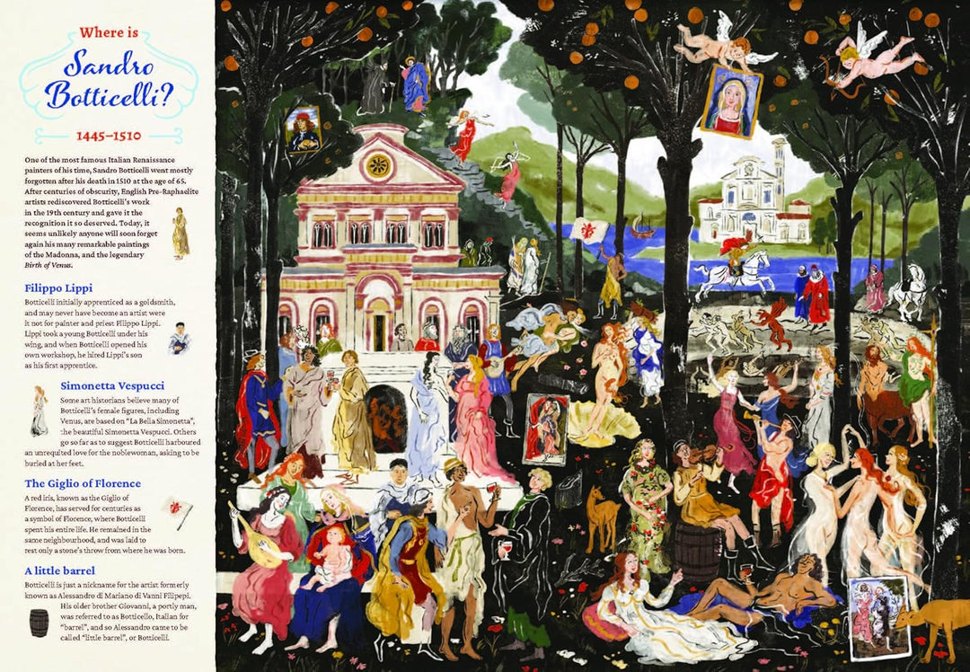 Art Search: Seek & find great artists and their masterpieces Book