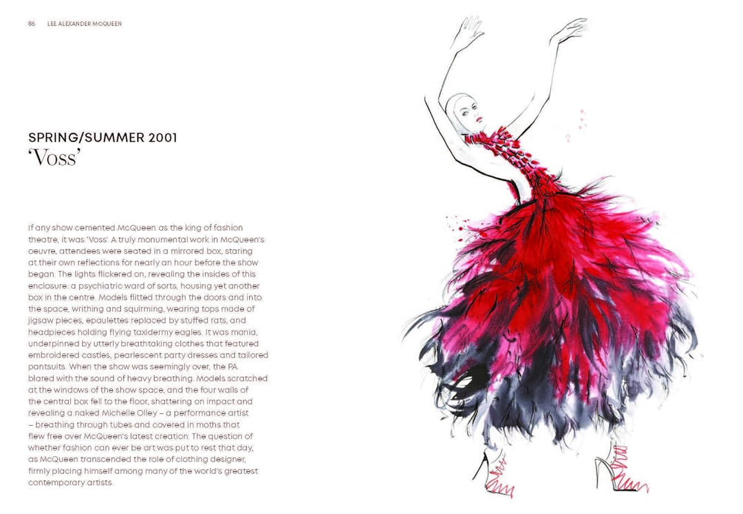 Lee Alexander McQueen: The Illustrated World of a Fashion Visionary Book