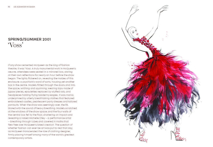 Lee Alexander McQueen: The Illustrated World of a Fashion Visionary Book