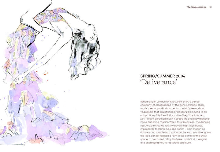 Lee Alexander McQueen: The Illustrated World of a Fashion Visionary Book