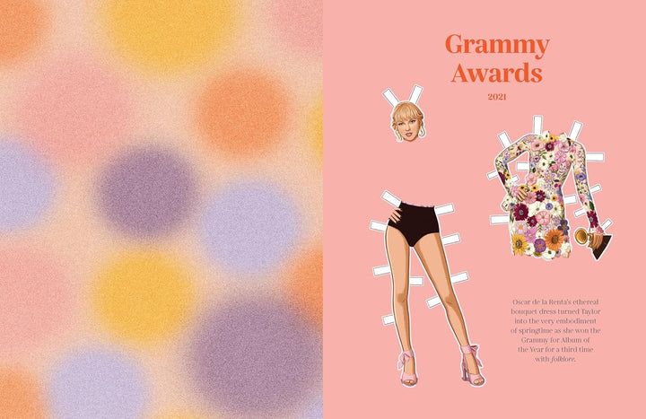 Dress Up Taylor: A Taylor Swift paper doll book featuring her iconic eras Book