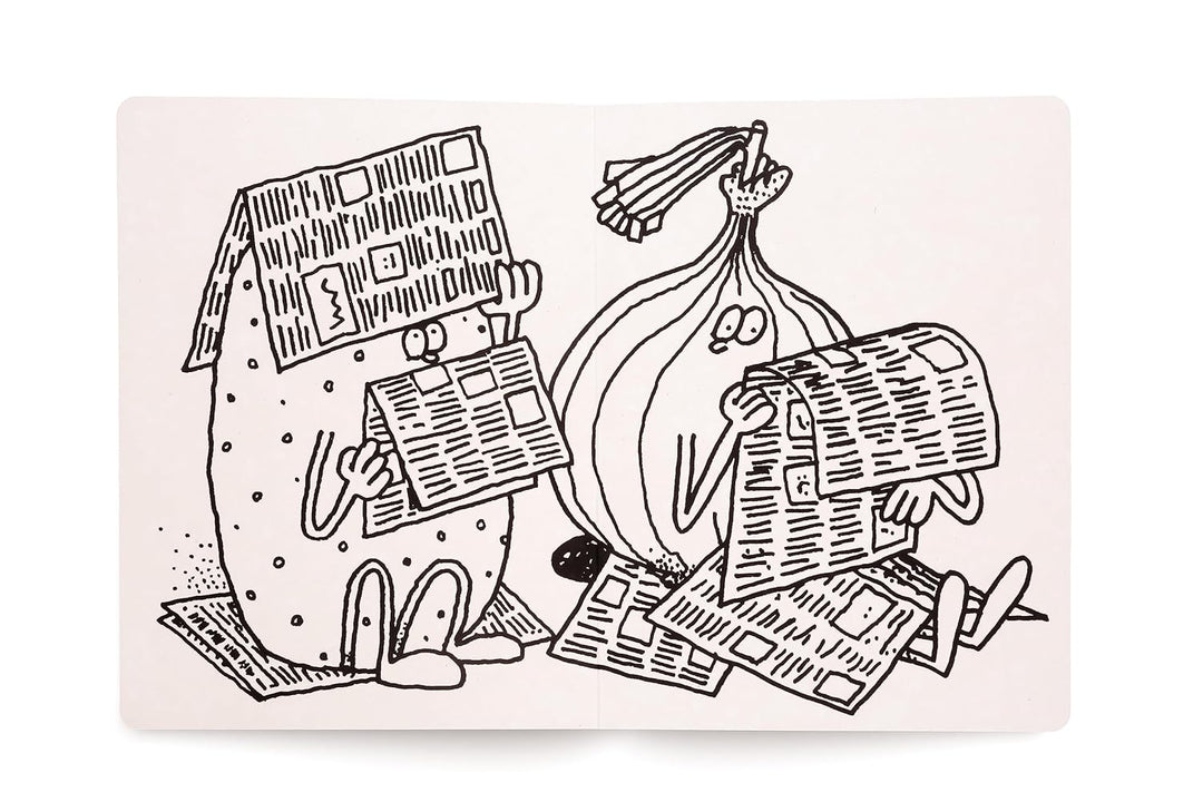 Stefan Marx: Reading the News Book