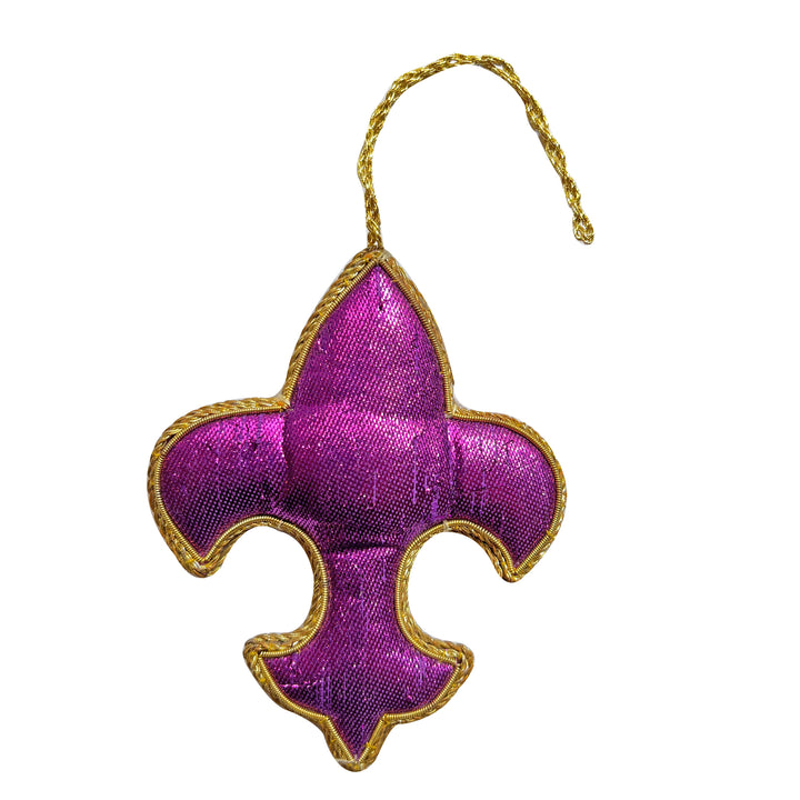 Purple Emblem Handmade Christmas Ornament