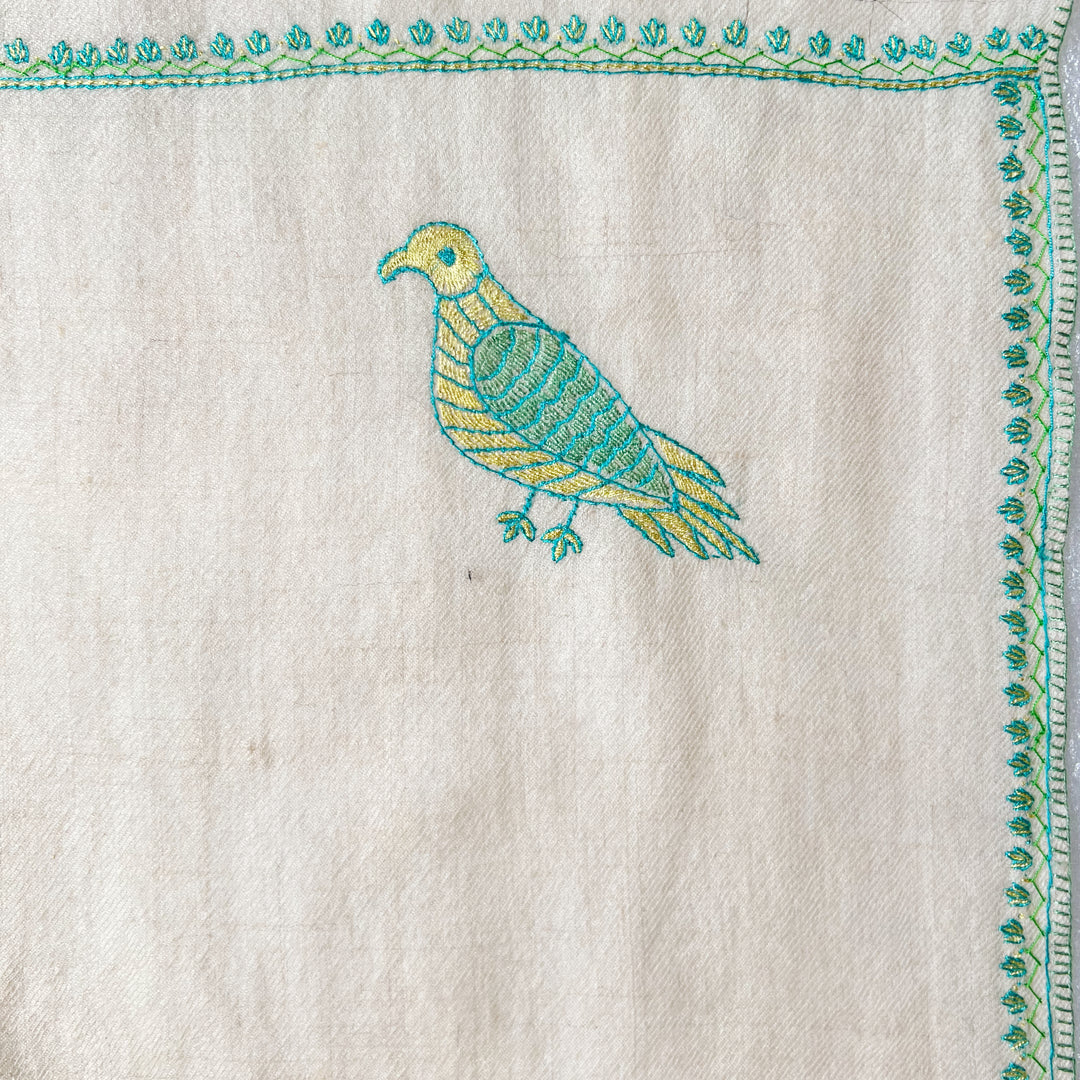 Pashmina Perch Embroidered Stole