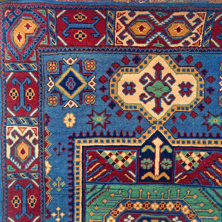 Neel Chobrang, one-of-a-kind Afghan rug — additional view