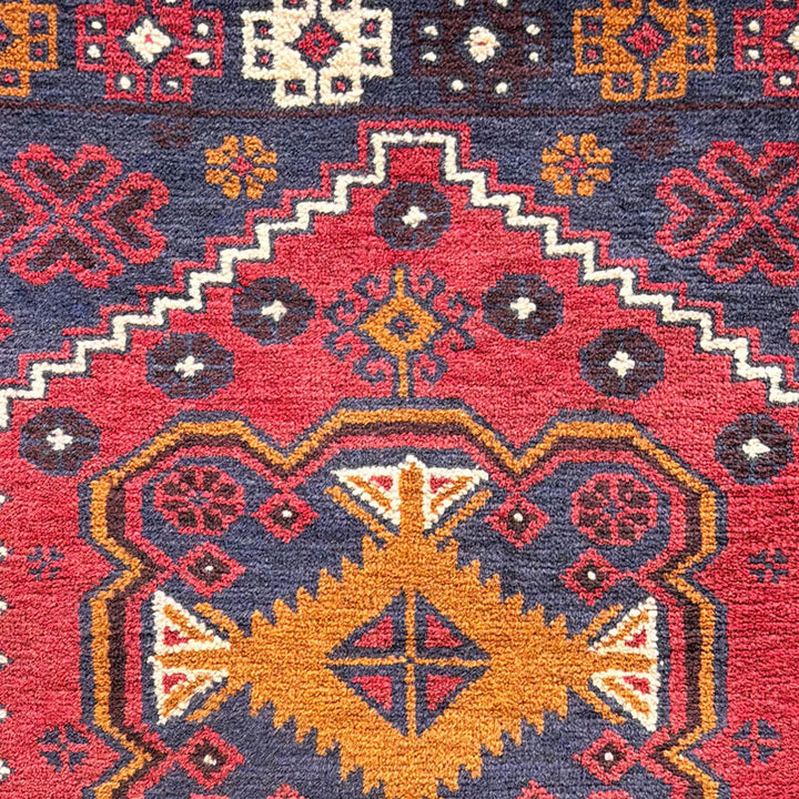 Safar Baluchi One-OF-A-Kind-Afghan Rug