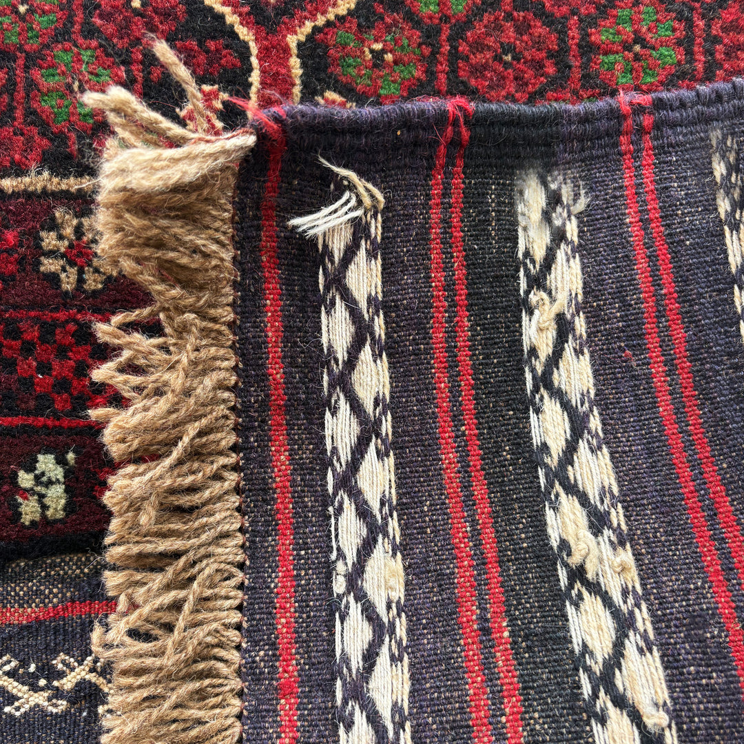 Gulistan Surplus, one-of-a-kind Afghan rug — additional view