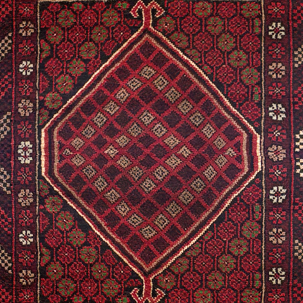 Gulistan Surplus, one-of-a-kind Afghan rug — additional view