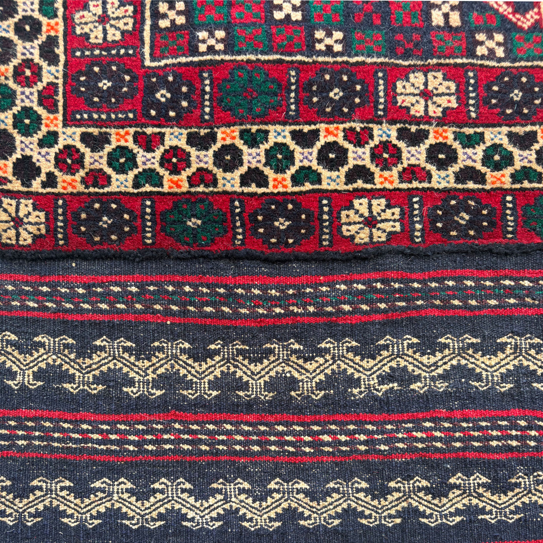 Aabha Surplus One-OF-A-Kind-Afghan Rug