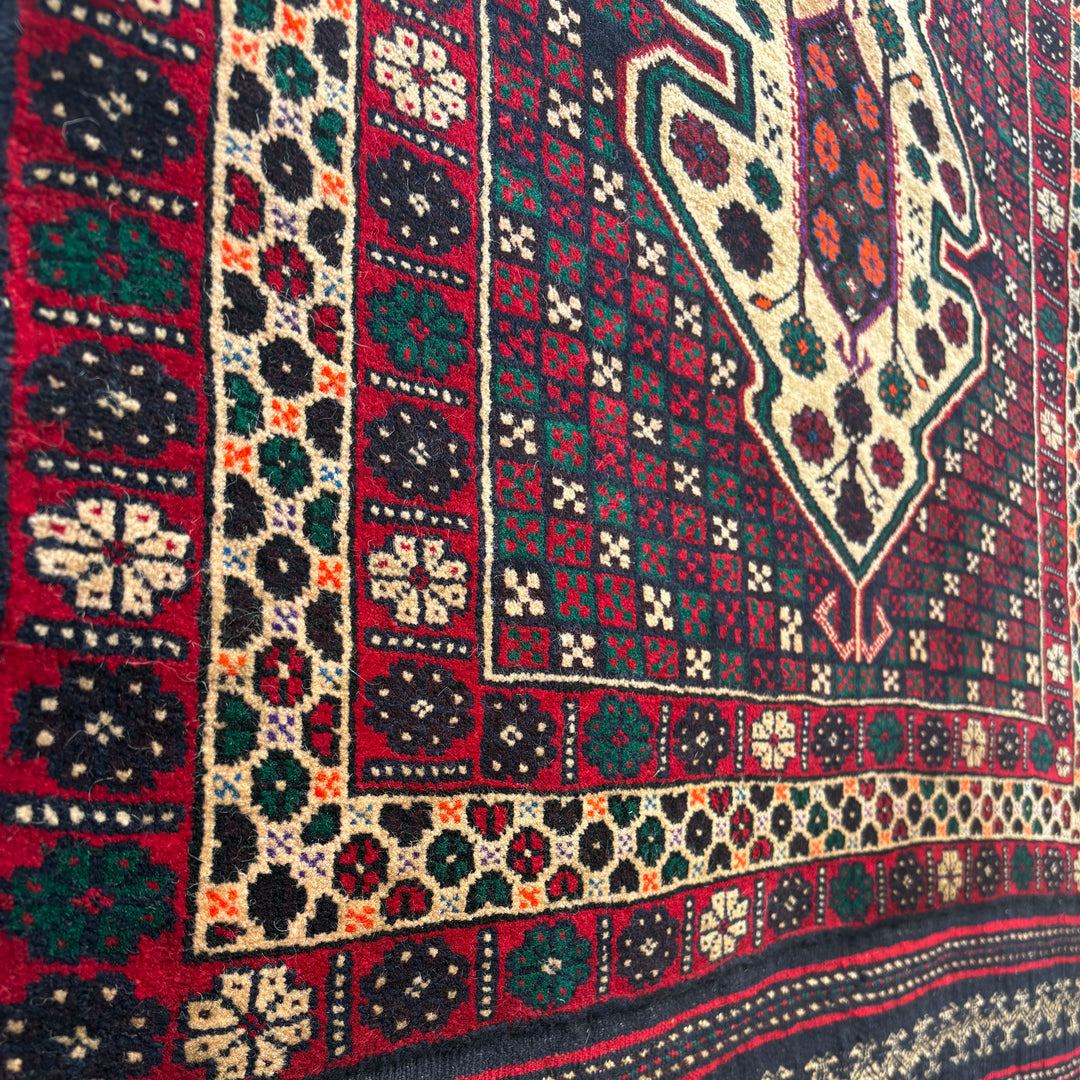 Aabha Surplus One-OF-A-Kind-Afghan Rug