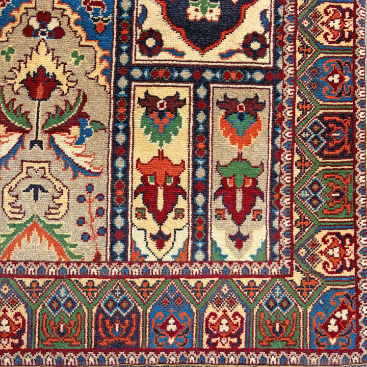 Bagh Chobrang, one-of-a-kind Afghan rug — detail