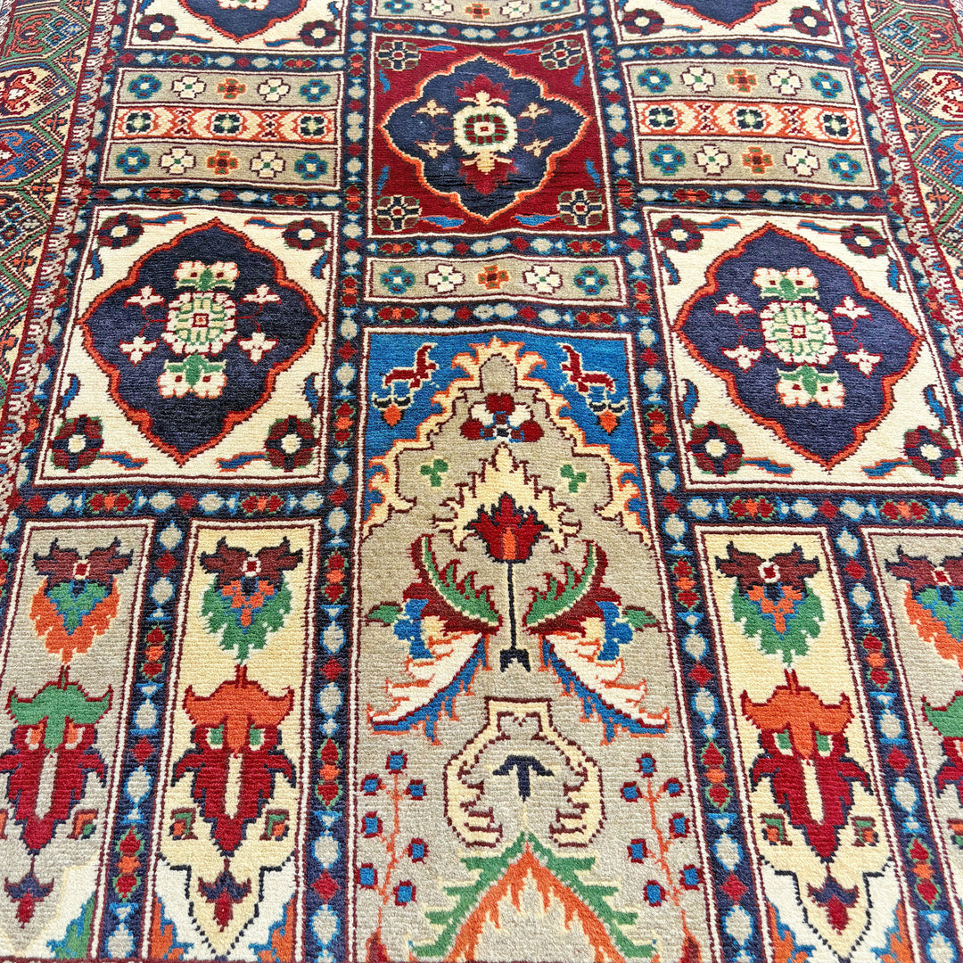 Bagh Chobrang, one-of-a-kind Afghan rug — additional view