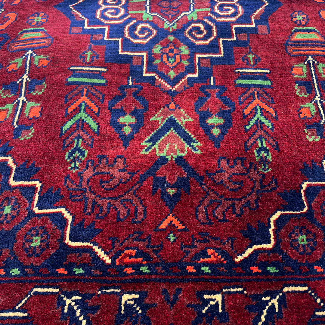 Surkh Khal Mohammadi One-OF-A-Kind-Afghan Rug