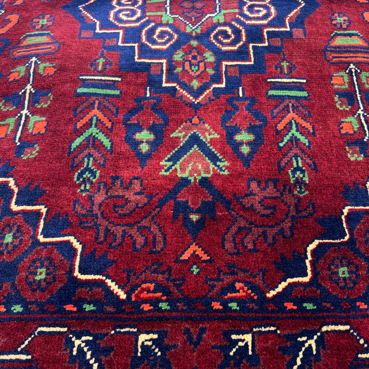 Surkh Khal Mohammadi One-OF-A-Kind-Afghan Rug