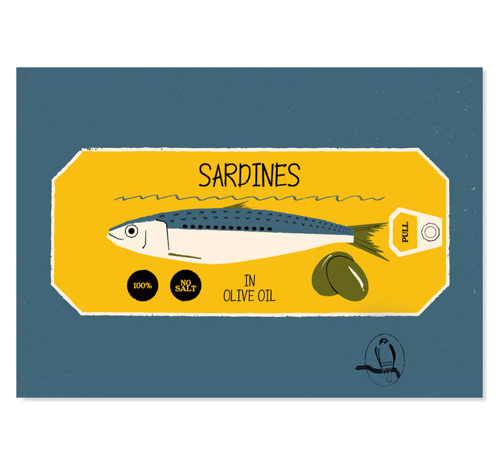 Sardines By Vision Grasp Art Print