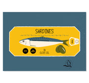 Sardines By Vision Grasp Art Print
