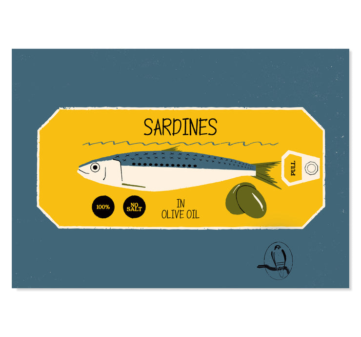 Sardines By Vision Grasp Art Print