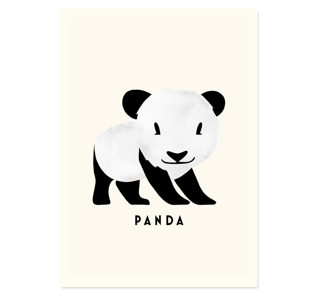 Panda By Erik Wintzell Art Print