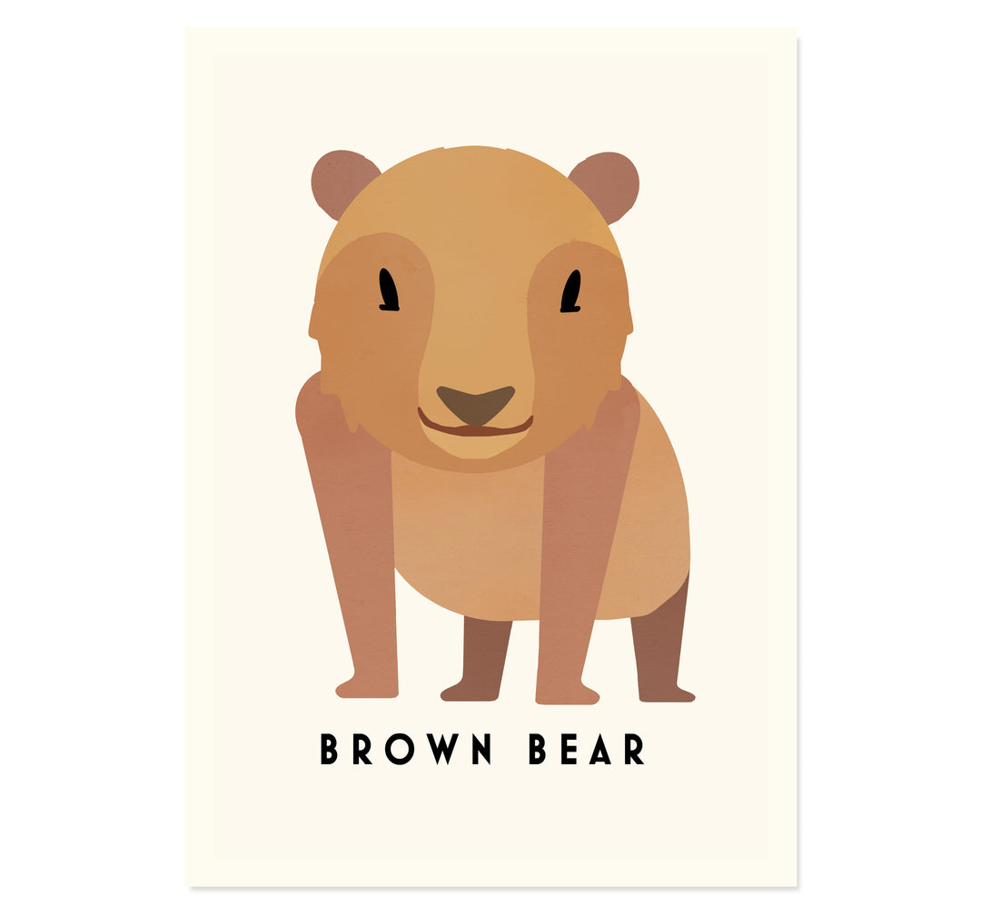 Bear By Erik Wintzell Art Print