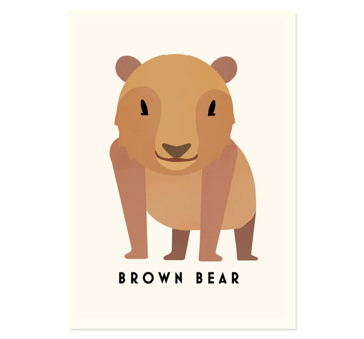 Bear By Erik Wintzell Art Print