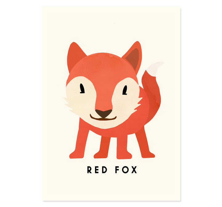 Red Fox By Erik Wintzell Art Print