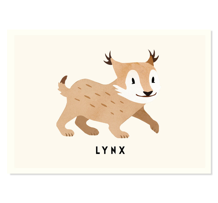 Lynx By Erik Wintzell Art Print