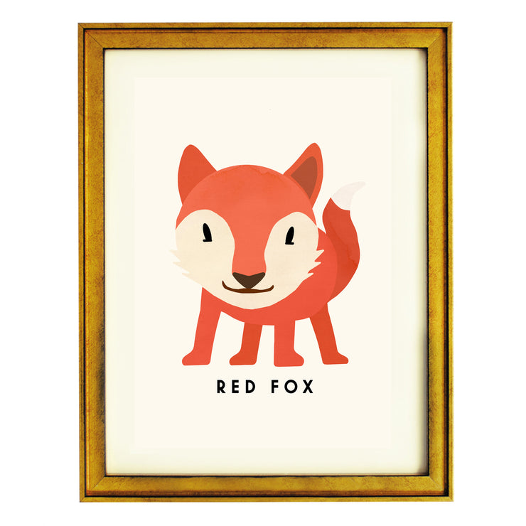 Red Fox By Erik Wintzell Art Print