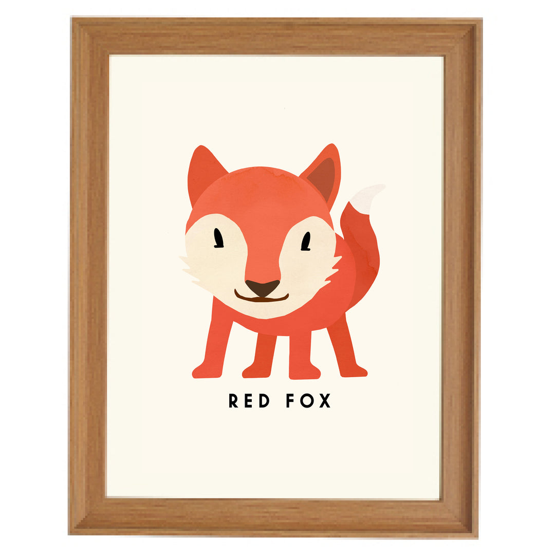 Red Fox By Erik Wintzell Art Print