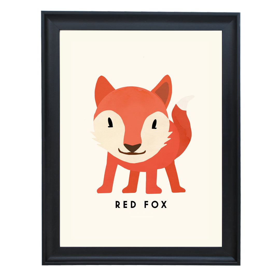 Red Fox By Erik Wintzell Art Print