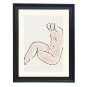 Pastel nude 02 By Little Dean Art Print