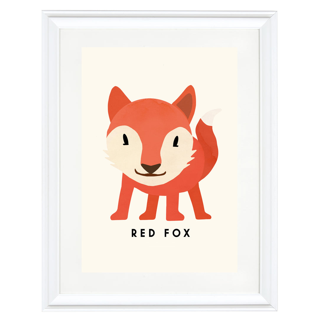 Red Fox By Erik Wintzell Art Print