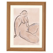 Pastel nude 06 By Little Dean Art Print