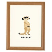 Meerkat By Erik Wintzell Art Print