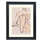 Pastel nude 07 By Little Dean Art Print