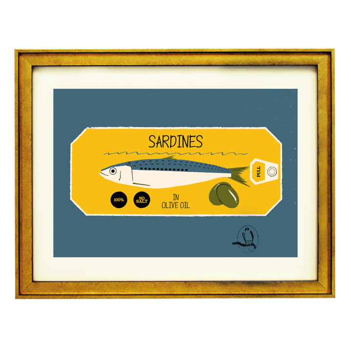 Sardines By Vision Grasp Art Print