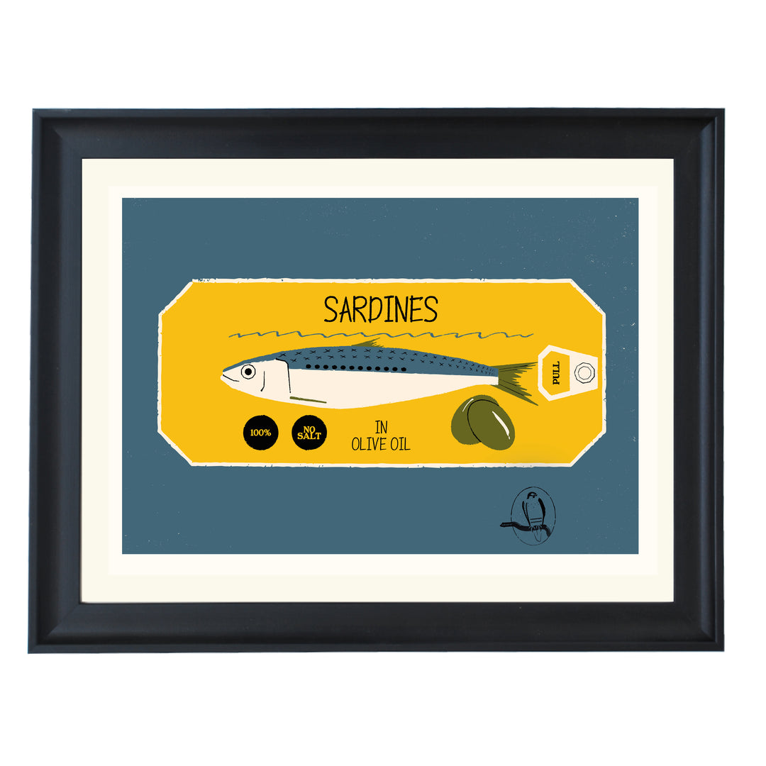 Sardines By Vision Grasp Art Print