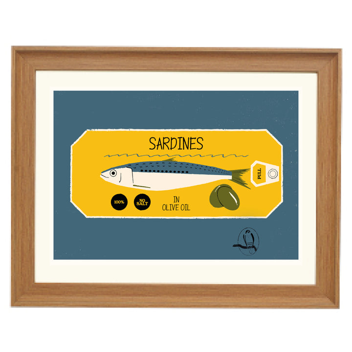 Sardines By Vision Grasp Art Print