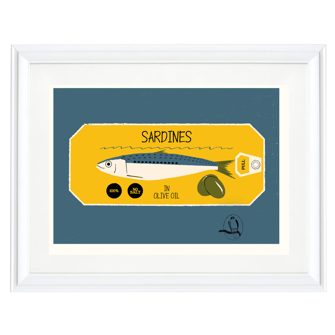 Sardines By Vision Grasp Art Print