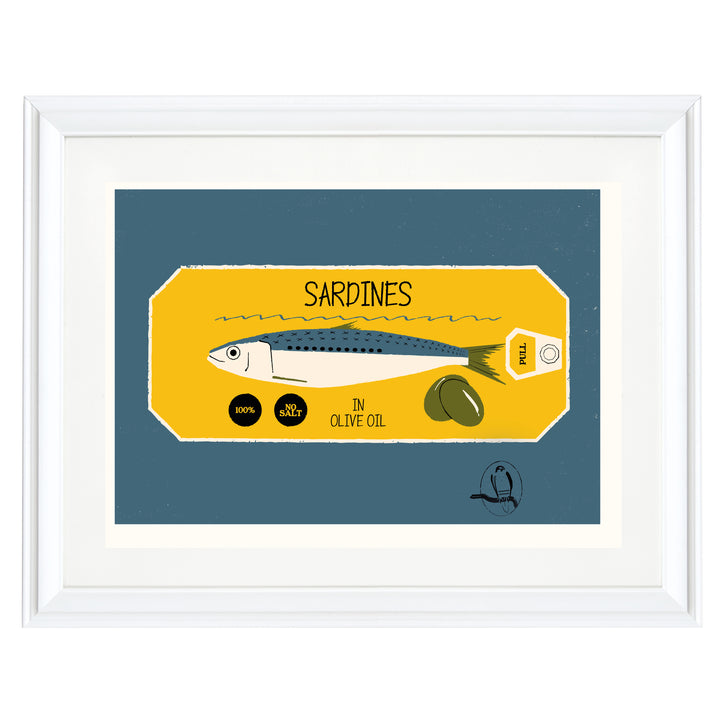 Sardines By Vision Grasp Art Print