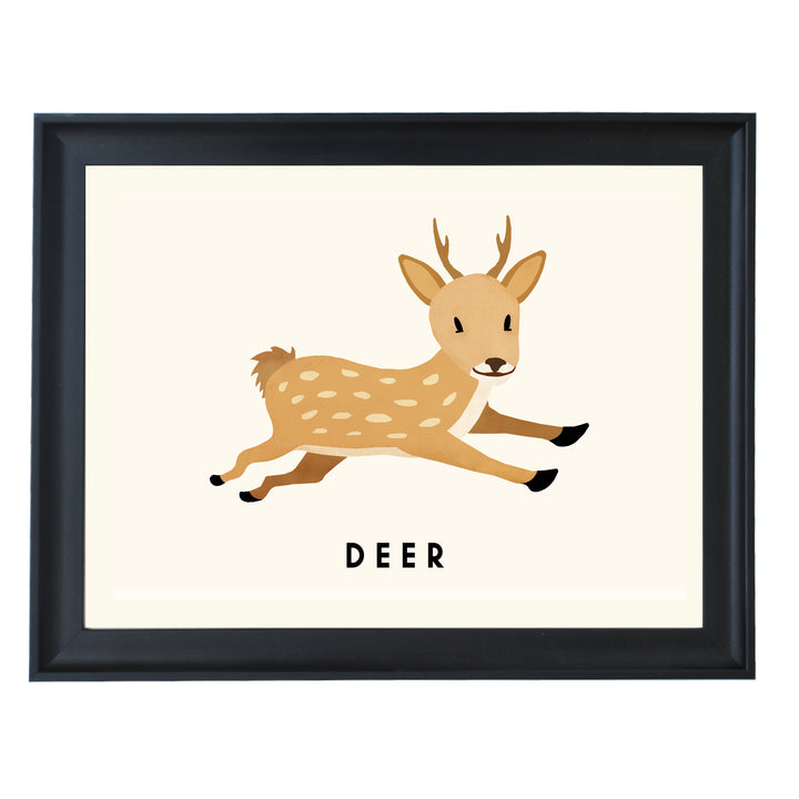 Deer By Erik Wintzell Art Print