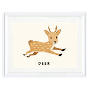 Deer By Erik Wintzell Art Print