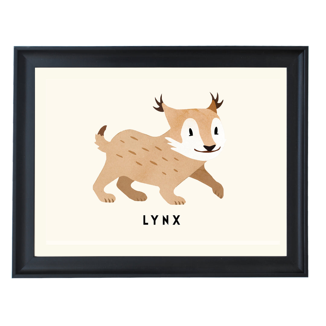 Lynx By Erik Wintzell Art Print