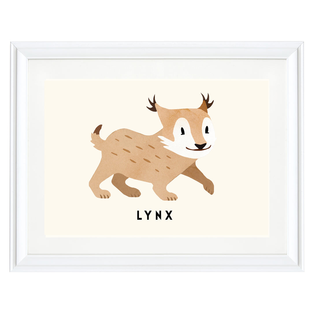 Lynx By Erik Wintzell Art Print