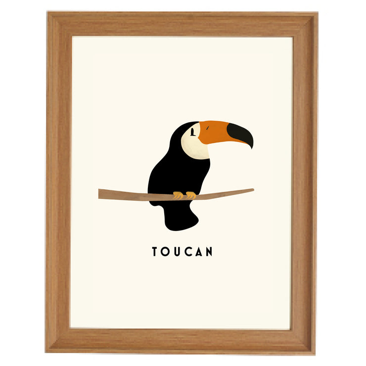 Toucan By Erik Wintzell Art Print
