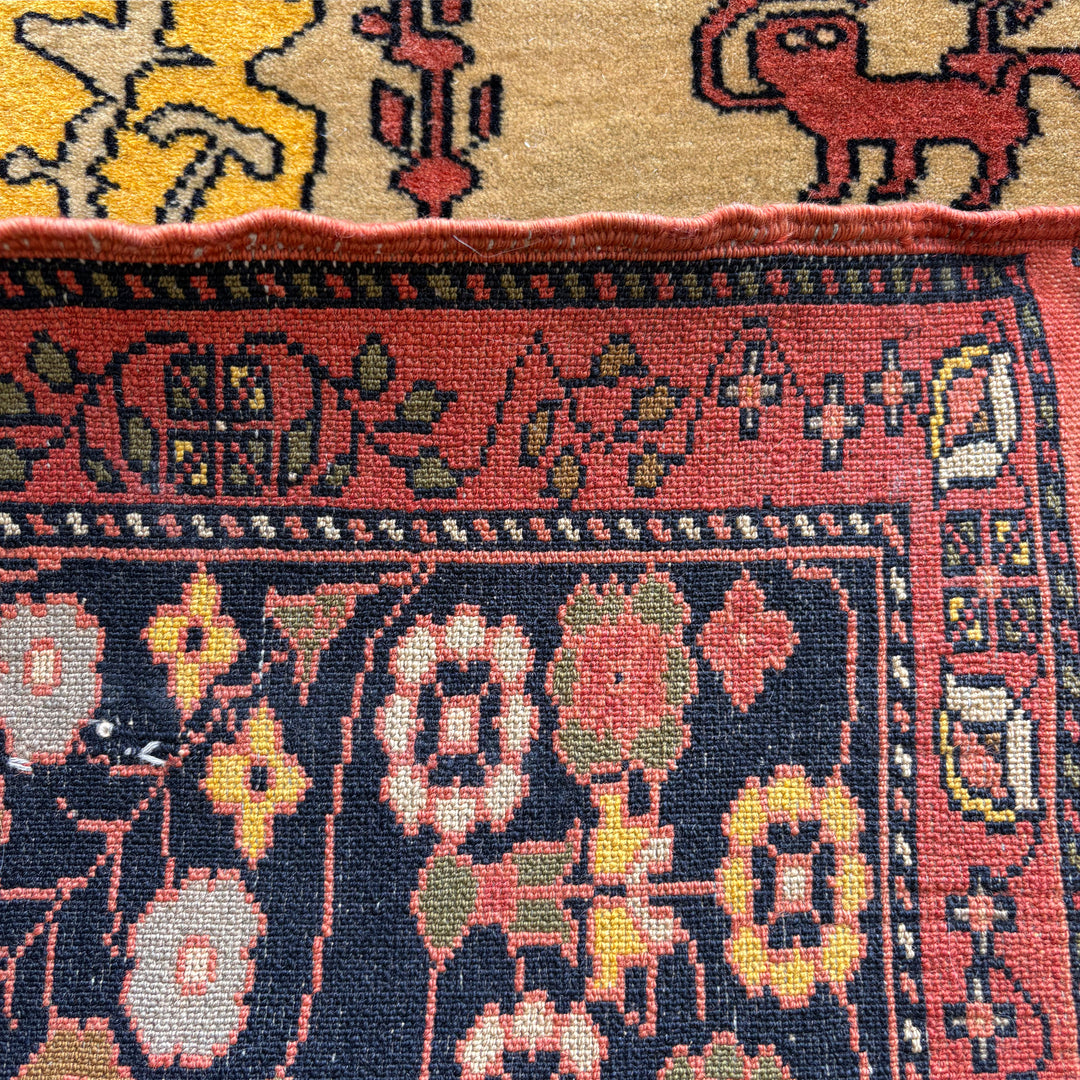 Ivoryn Sarkhati One-OF-A-Kind-Afghan Rug