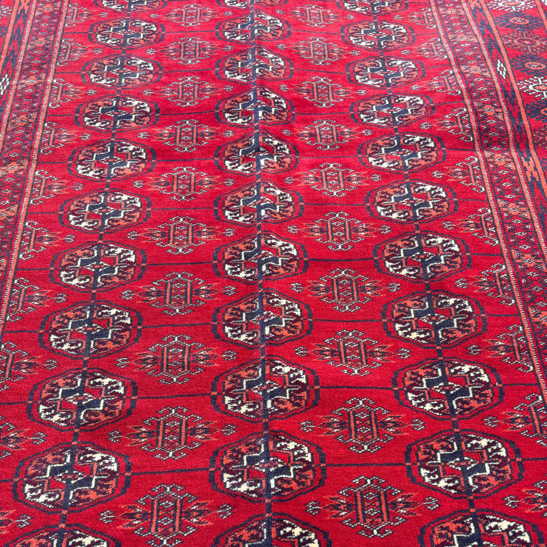Shola Mouri Shakh, one-of-a-kind Afghan rug — detail