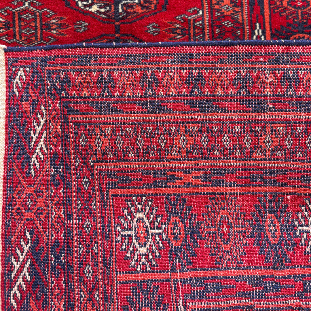 Shola Mouri Shakh, one-of-a-kind Afghan rug — additional view