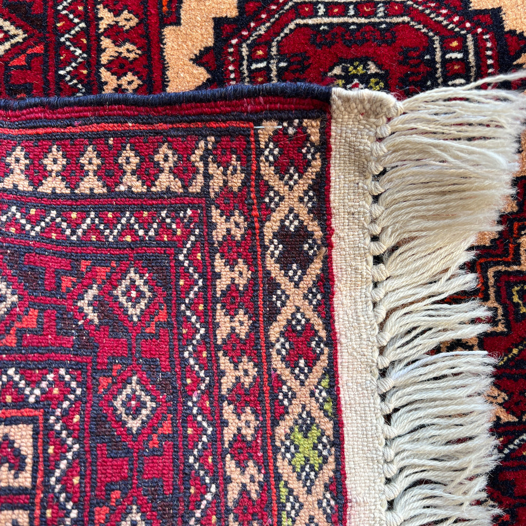 Rangraaz Sareki One-OF-A-Kind-Afghan Rug