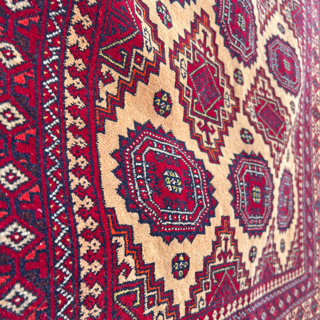 Rangraaz Sareki One-OF-A-Kind-Afghan Rug