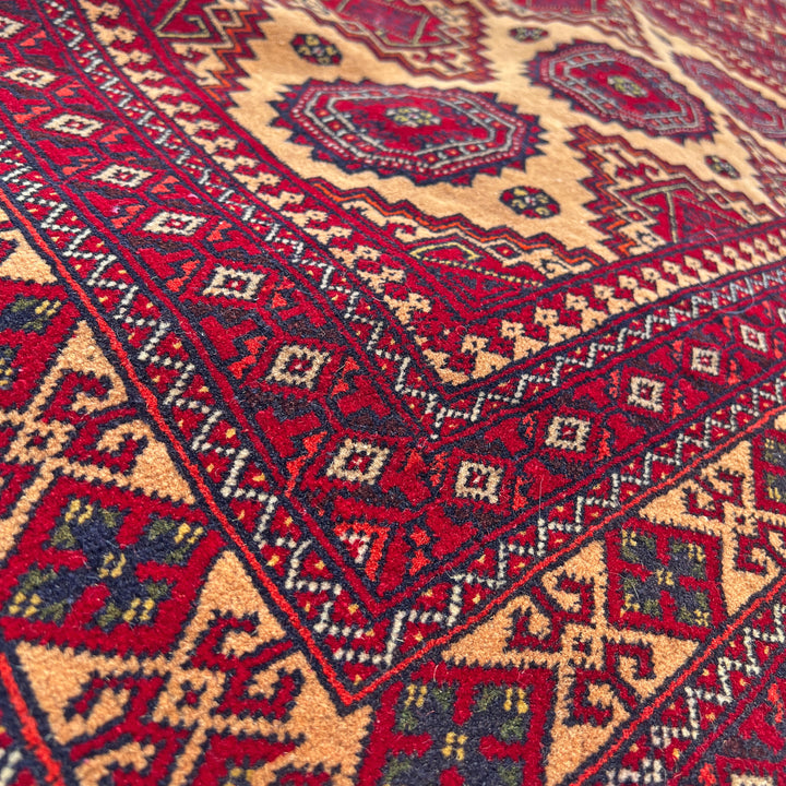 Rangraaz Sareki One-OF-A-Kind-Afghan Rug